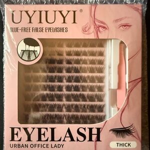 New Uyiuyi Glue-Free False Eyelashes - Black
